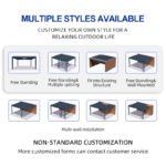 Moderne Aluminium Pavillons
