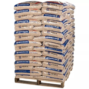 PREMIUM HOUTPELLETS – 65 ZAKKEN VAN 15 KG