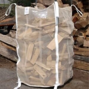 EXTRA DIKKE, OVENGEDROOGDE BRANDHOUTBLOKKEN IN EEN BIGBAG
