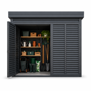 Standard-Aluminium-Geräteschuppen 3x2x2