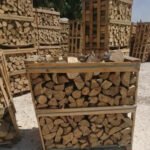Split-Ofen getrocknete Eiche Brennholz Premium-Qualität Kiefernholz