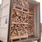 Split-Ofen getrocknete Eiche Brennholz Premium-Qualität Kiefernholz