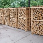 Split-Ofen getrocknete Eiche Brennholz Premium-Qualität Kiefernholz