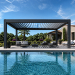 Motorisierte bioklimatische Pergola mit Aluminium