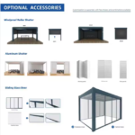 Leichte Outdoor-Bioklimatische