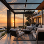 Modulare, schneidfreie Terrassenüberdachung & Pergola aus Aluminiumlegierung mit