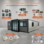 30ft Modulares Containerhaus mit Solaranlage