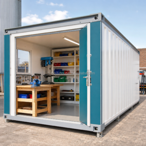 Flachpack-Containerhaus 40ft Vorgefertigter