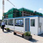 Flachpack-Containerhaus 40ft Vorgefertigter